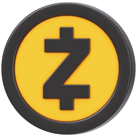 Zcash (ZEC)  3D Icon