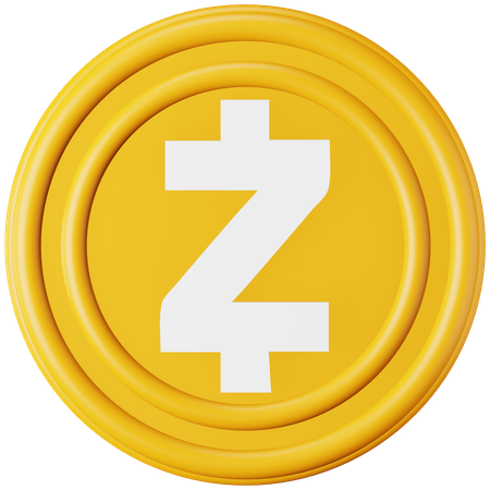 Zcash (ZEC)  3D Icon