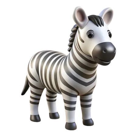 Zoo Animal 3 D Illustration 3D Icon