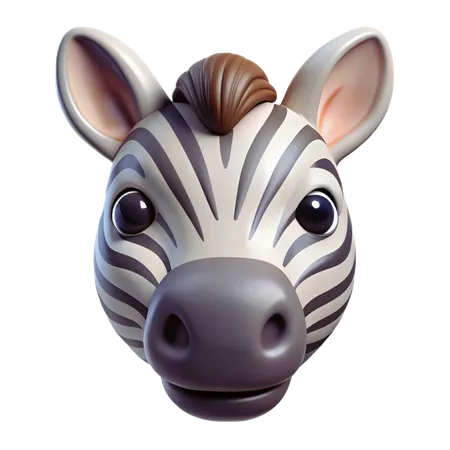 Zebra  3D Icon