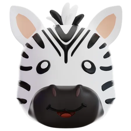 Zebra  3D Icon