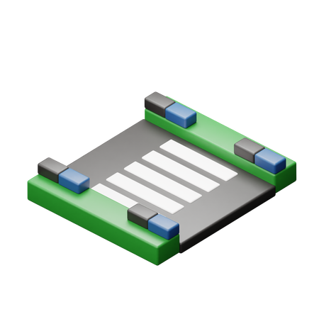 ゼブラクロス  3D Icon