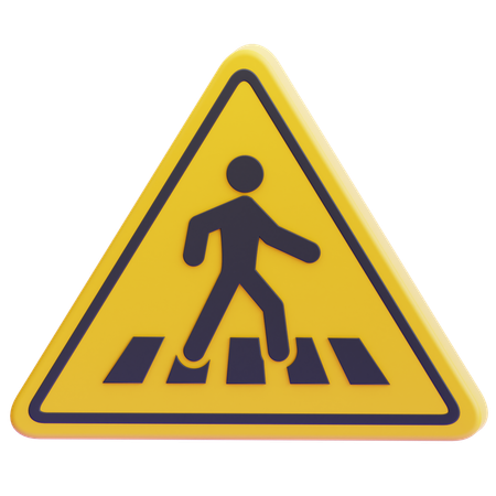 Passage piéton  3D Icon