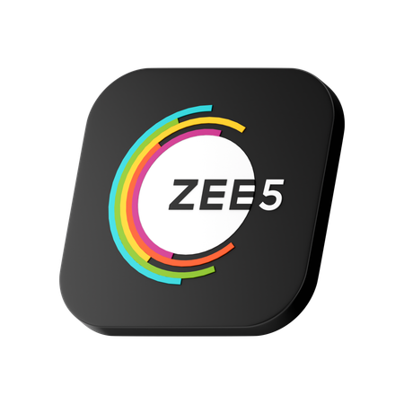 Zee 5 Logo  3D Icon