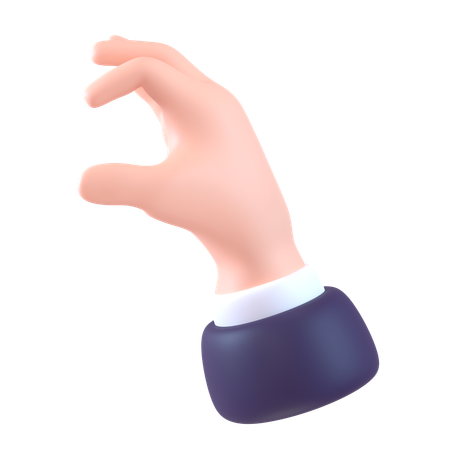 Unterzeichnen hand  3D Icon