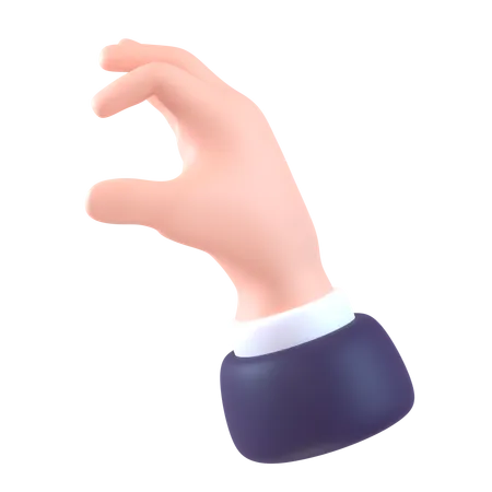 Unterzeichnen hand  3D Icon