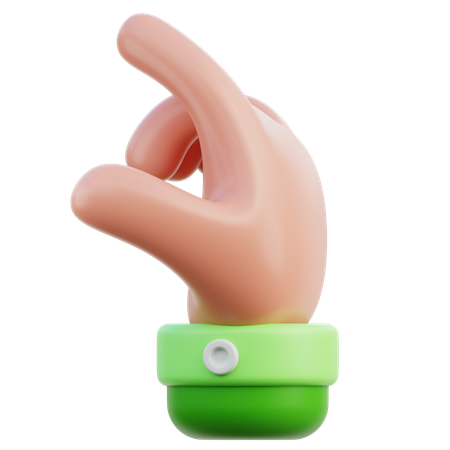 Zeichen Handbewegung  3D Icon