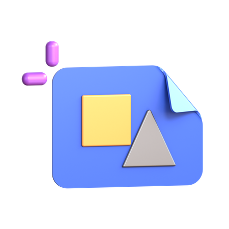 Zeichenfläche  3D Icon