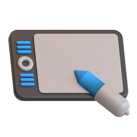 Zeichentablett  3D Icon