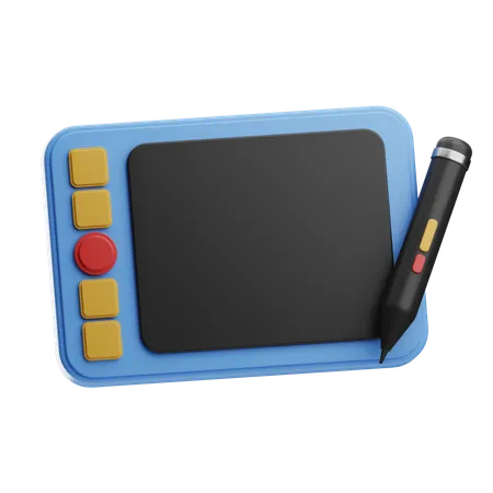 Zeichentablett  3D Icon