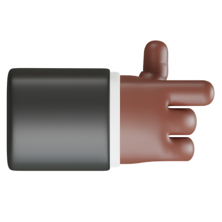 Geste mit der rechten Hand  3D Icon