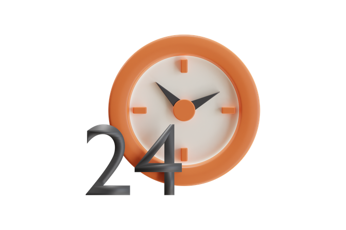 Zeit  3D Icon