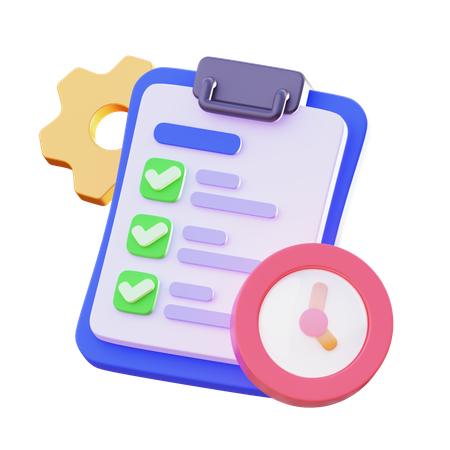 Zeit  3D Icon