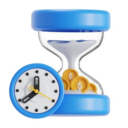 Zeit ist Geld  3D Icon