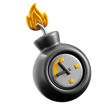 Zeitbombe  3D Icon