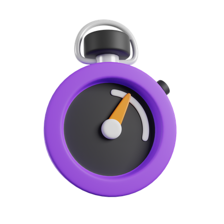 Timer  3D Icon