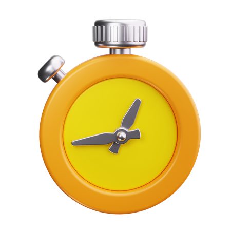 Timer  3D Icon