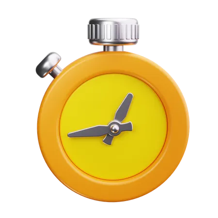 Timer  3D Icon