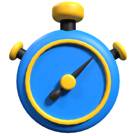 Timer  3D Icon