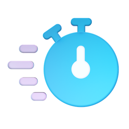 Timer  3D Icon