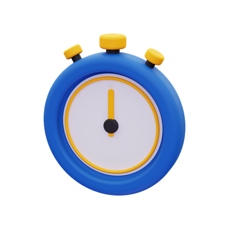 Timer  3D Icon