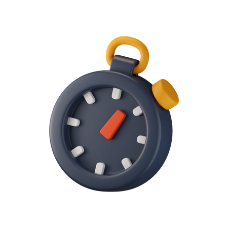 Timer  3D Icon