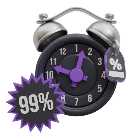 Zeitlich begrenzter Rabatt  3D Icon