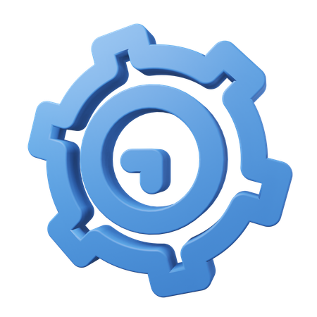 Zeiteinteilung  3D Icon