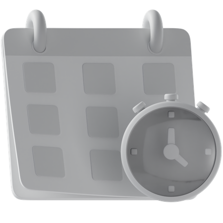 Terminplanung  3D Icon