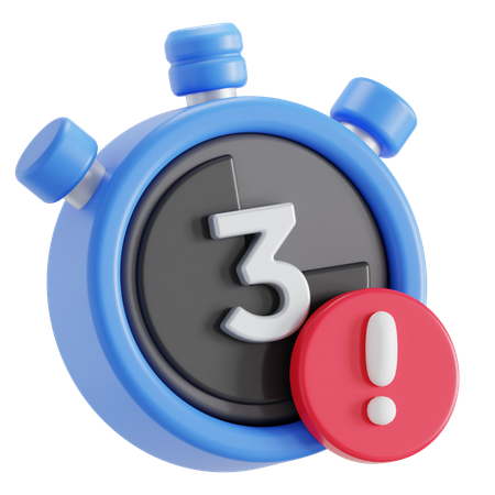 Auszeit  3D Icon