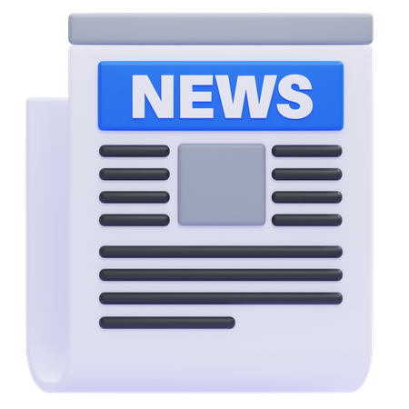Zeitung  3D Icon