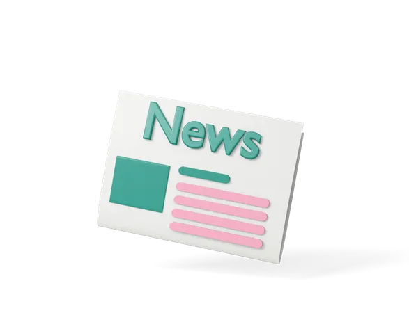 Zeitung  3D Icon