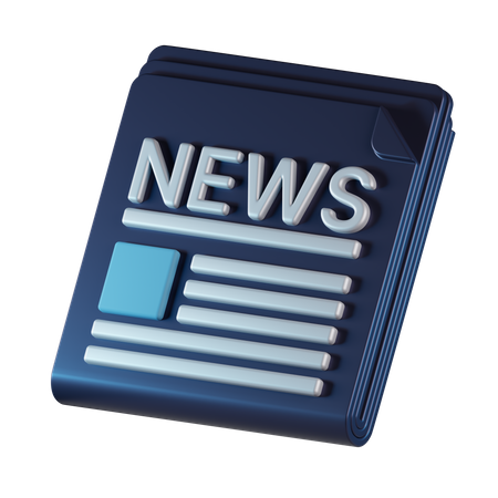 Zeitung  3D Icon