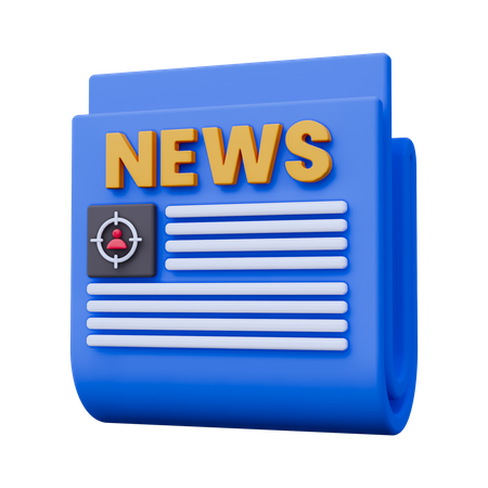 Zeitung  3D Icon