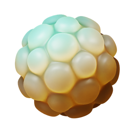Zellhaufen 3D Icon