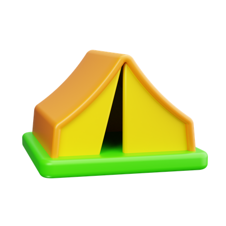 Zelten  3D Icon