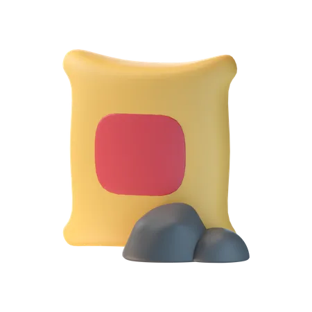 Zementsack  3D Icon