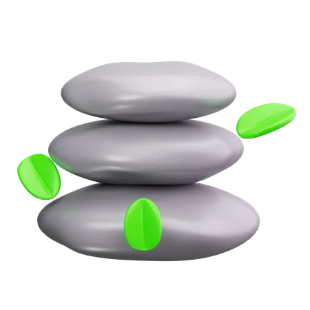 Zen Stones  3D Icon