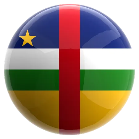 Zentralafrikanische Republik  3D Icon