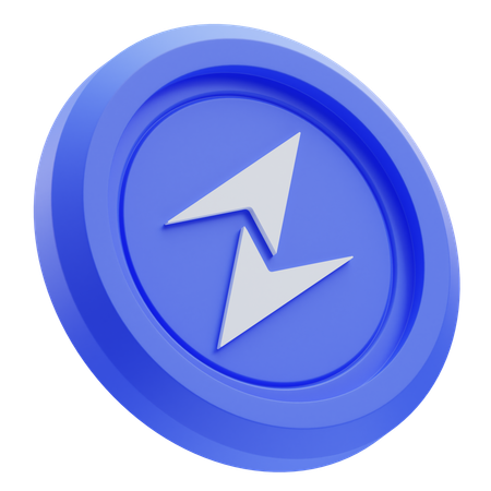 Zentry-Kryptowährung  3D Icon