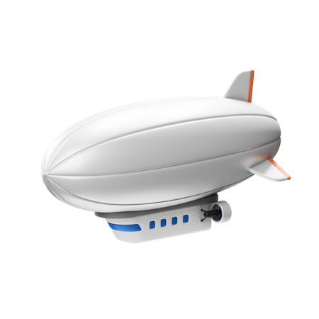 Zepelín  3D Icon