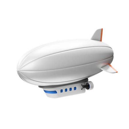 Zeppelin  3D Icon
