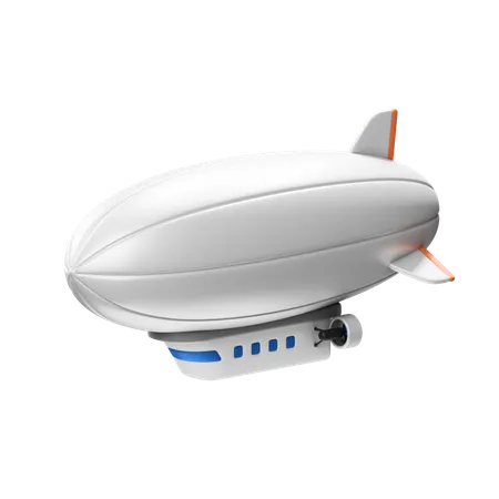Zeppelin  3D Icon