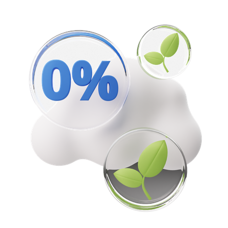 Zero Emmision  3D Icon