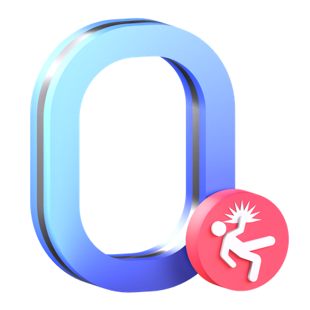 Zero Incidents  3D Icon