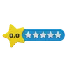 Zero Star Rating Label