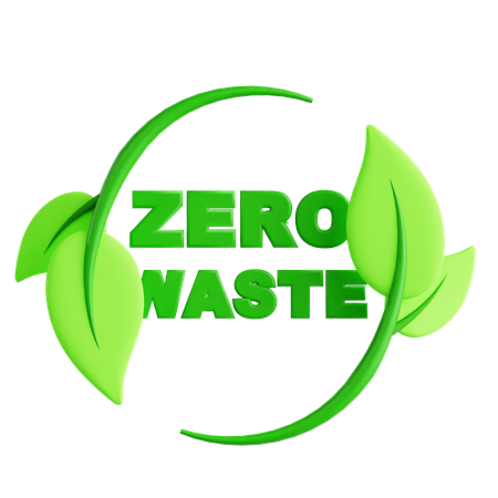 Zero Waste  3D Icon