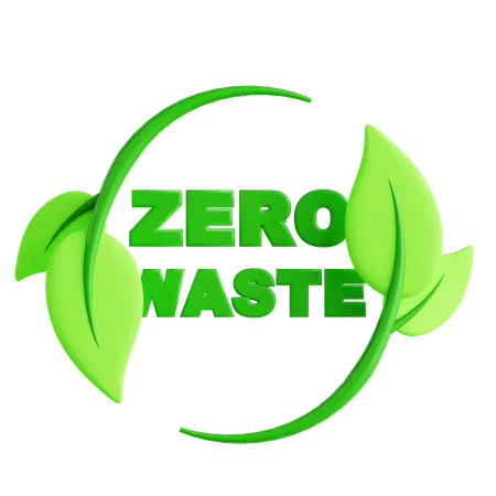 Zero Waste  3D Icon