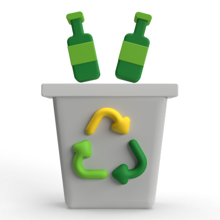 Zero Waste  3D Icon