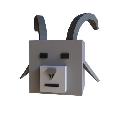 Ziege  3D Icon